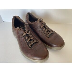 Rockport XCS Shoes Men's Size 10.5 M Casual‎ Brown Leather Lace Up Low Top